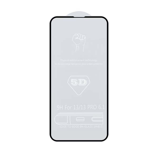 600005578792b0 Защитное стекло Apple iPhone 15 Pro 5D без уп. чёрный — изображение 1