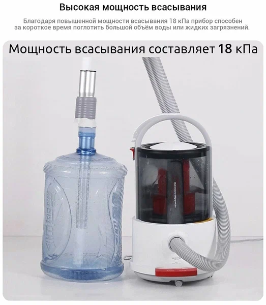 Проводной пылесос xiaomi deerma vacuum cleaner tj200w 800 Вт