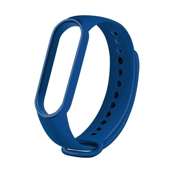 6218704243 (1) Ремешок на фитнес-браслет Mi Band 8 Темно-синий — изображение 1