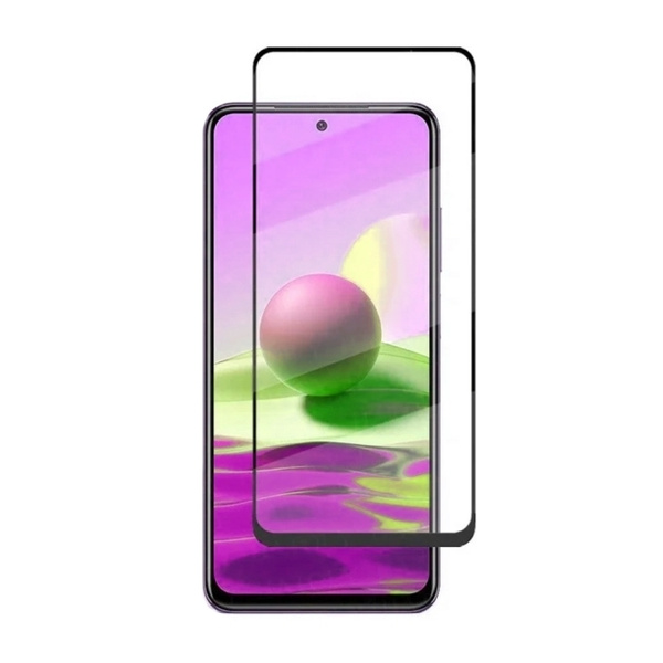 6251968550 Защитное стекло Xiaomi Redmi 12 9D без уп. чёрный — изображение 1