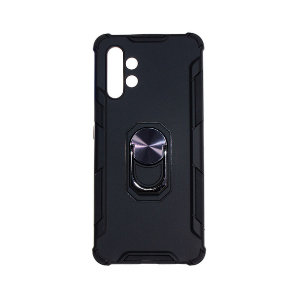 6283134869 Накладка силикон/пластик PRC Armor Samsung A15 с подставкой Dark Blue — изображение 1