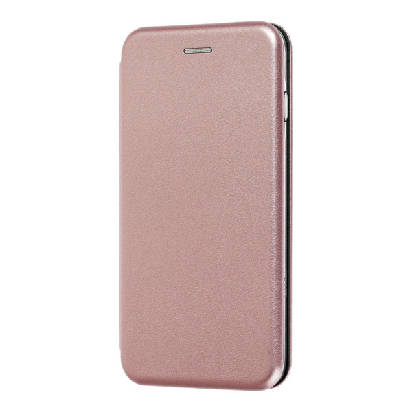 6332054028 Чехол-книжка Fashion Case Xiaomi Redmi 9A розовое золото — изображение 1