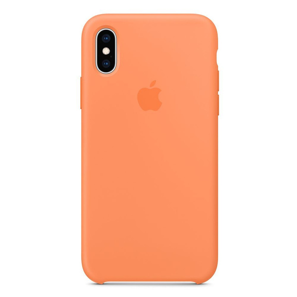 6614083874 Накладка силикон Silicone Case Apple iPhone XR коралловый — изображение 1