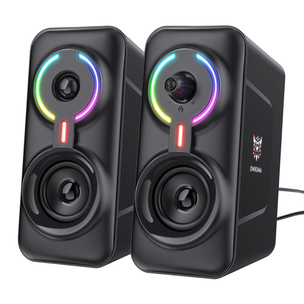 6678238550 Колонки мультимедийные ONIKUMA L6 10W Провод/Bluetooth Черный — изображение 1