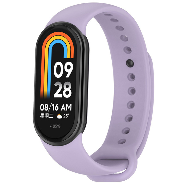 6705760882 Ремешок на фитнес-браслет Mi Band 8 Фиолетовый — изображение 1