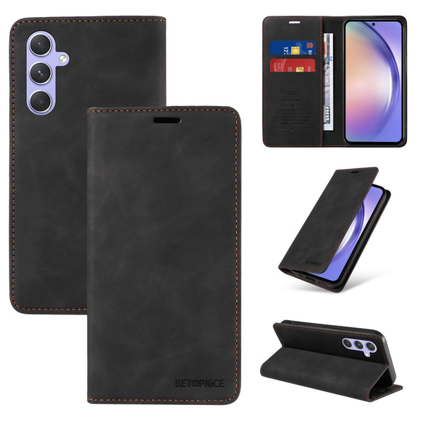 6713909197 Чехол-книжка Fashion Case Samsung A55 5G тёмно-красный — изображение 1
