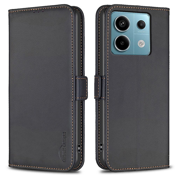 6904417720 Чехол-книжка Fashion Case Xiaomi Redmi Note 13 Pro 4G/Note 14S чёрный — изображение 1