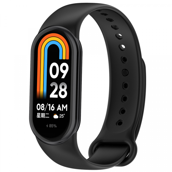 73688.600 Ремешок на фитнес-браслет Mi Band 8/9/10 Черный — изображение 1
