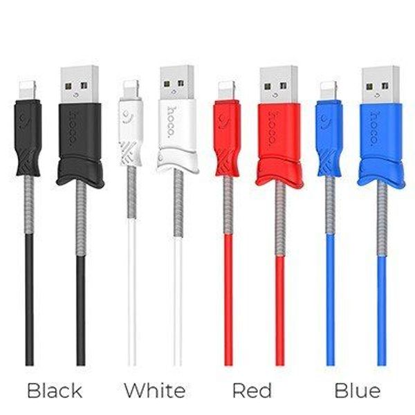 dfc51500-aad2-11e9-bbce-cf1fc8661df1 Дата-кабель Hoco X24 USB/MicroUSB 1м белый — изображение 1
