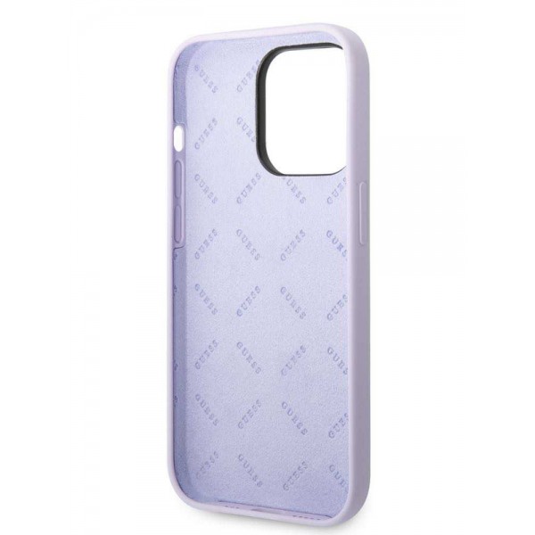 guhcp14xslsmu_2_2 Накладка силикон Prada Стразы Apple iPhone 14 Pro Max фиолетовый — изображение 1