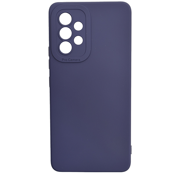 img_0_81_3549_0_1 Накладка силикон PRC SoftTouch Samsung A55 5G тёмно-синий — изображение 1