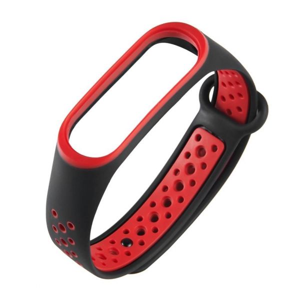 o2fo4vsw5540o2yk5jz560wnobv3jnbq Ремешок на фитнес-браслет Mi Band 3/4 Красный — изображение 1