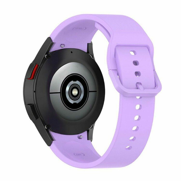Ремешок для часов Силиконовый Classic 20mm Purple Ремешок для часов Силиконовый Classic 20мм Фиолетовый — изображение 1