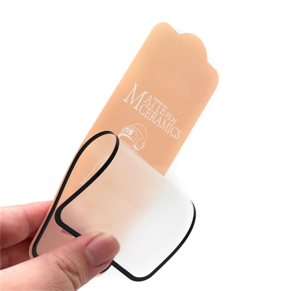 rt7e3cj8oy2fu0ywjv2mhvzlxljuw6eo Защитное стекло керамическое матовое Xiaomi Poco X5 чёрный — изображение 1