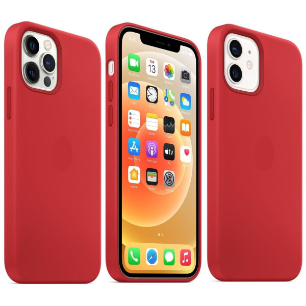 zadnyaya-nakladka-case-coated-apple-iphone-12-pro-krasnyy-blister-1_600 Накладка силикон Silicone Case Apple iPhone 12 Pro Max красный — изображение 1