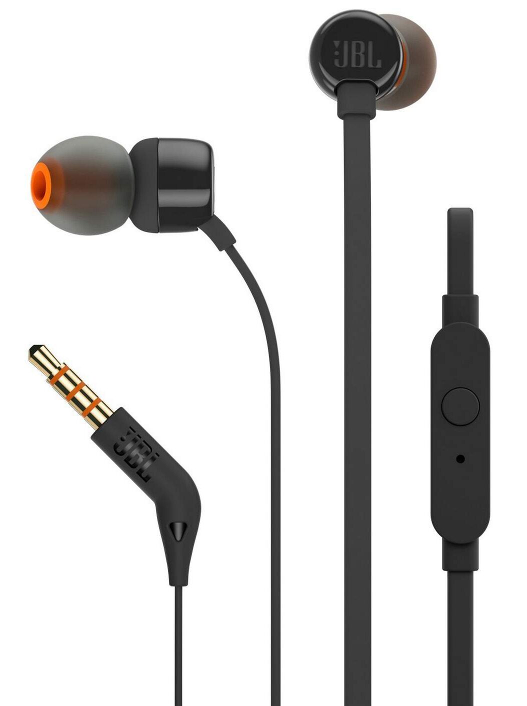 Наушники с микрофоном jbl tune 110 black Наушники с микрофоном jbl tune 110 black