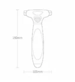 Расческа для домашних питомецев Xiaomi Pawbby Type Anti-Hair Cutter Comb (MG-PCO001-GL) White — изображение 5