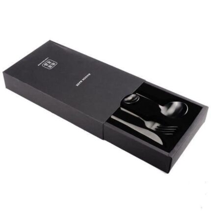 Набор столовых приборов xiaomi maison maxx black