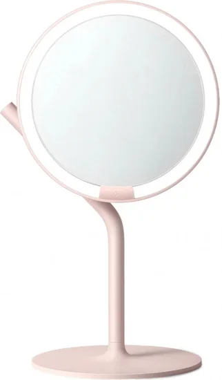 Зеркало для макияжа xiaomi amiro mini 2 desk makeup mirror aml117 pink
