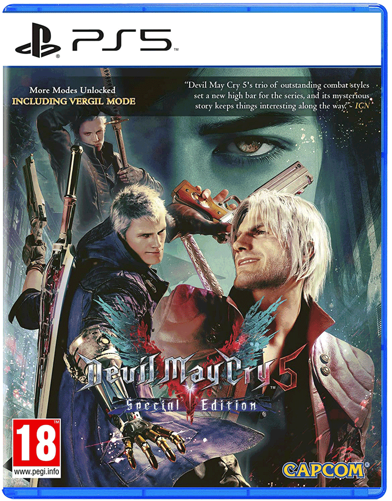 Игра для ps5 devil may cry 5 special edition (Русские субтитры) Игра для ps5 devil may cry 5 special edition (Русские субтитры)