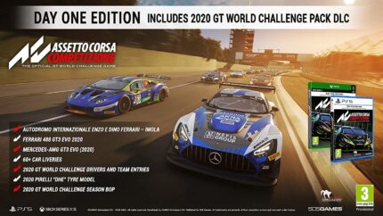 Игра для ps5 assetto corsa competizione standard edition (Русские субтитры)
