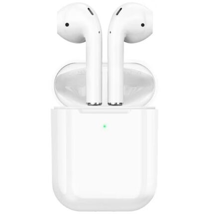Наушники bluetooth tws с микрофоном hoco ew01 plus (airpods) white