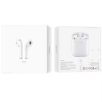 Наушники bluetooth tws с микрофоном hoco ew01 plus (airpods) white