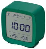 Умный будильник xiaomi qingping cleargrass bluetooth thermometer alarm clock (cgd1) green