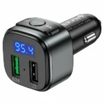 fm модулятор/АЗУ hoco e67 1 usb 3a + qc 3.0