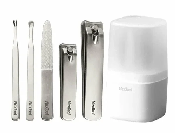 Маникюрный набор xiaomi nextool nail clipper set (ne20015) silver