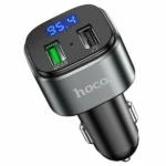 fm модулятор/АЗУ hoco e67 1 usb 3a + qc 3.0