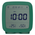 Умный будильник xiaomi qingping cleargrass bluetooth thermometer alarm clock (cgd1) green