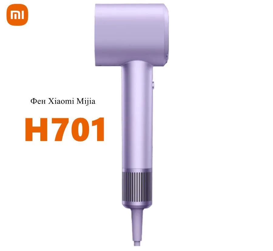 Фен для волос xiaomi mijia hair dryer h701 (gsh701xt) grey