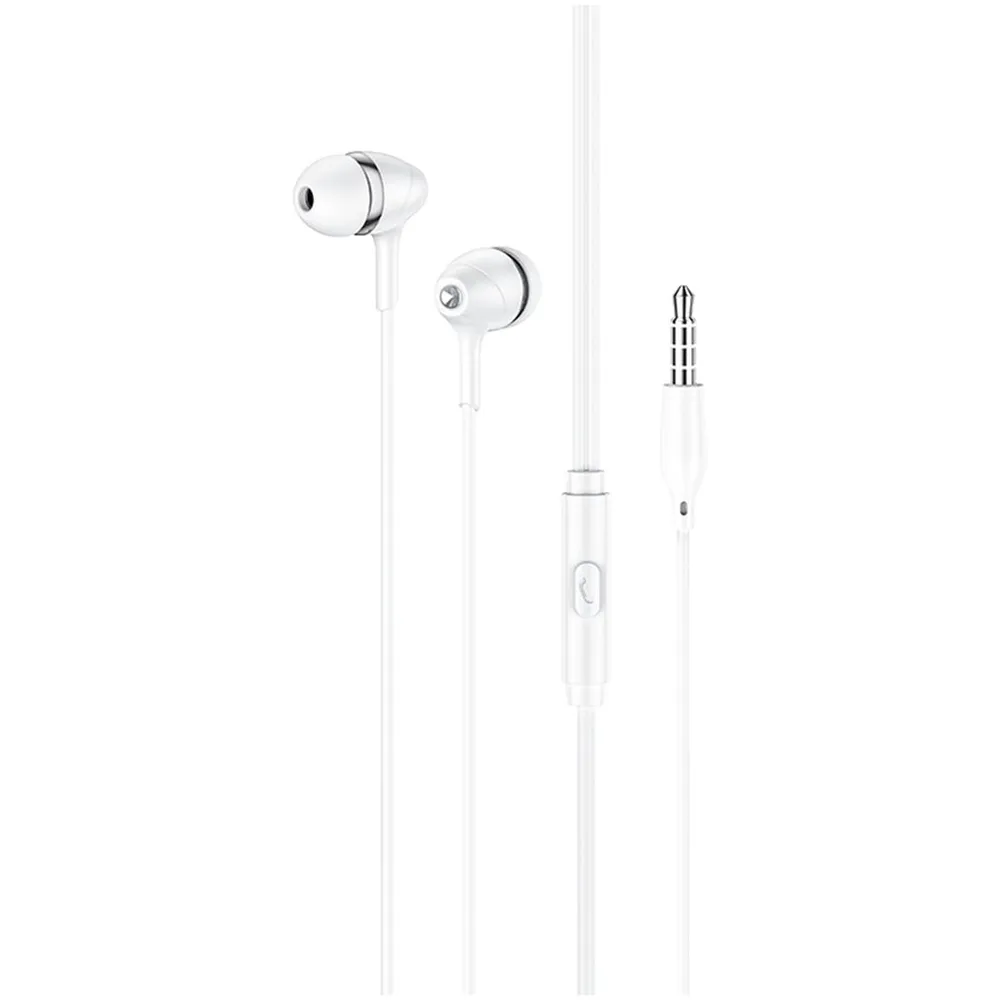 Наушники с микрофоном hoco m76 white Наушники с микрофоном hoco m76 white