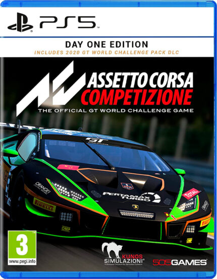 Игра для ps5 assetto corsa competizione standard edition (Русские субтитры)