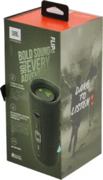 Колонка портативная jbl flip 6 original зелёный
