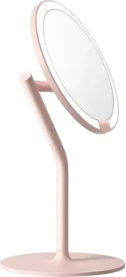 Зеркало для макияжа xiaomi amiro mini 2 desk makeup mirror aml117 pink