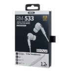 Наушники с микрофоном remax rm 533 white