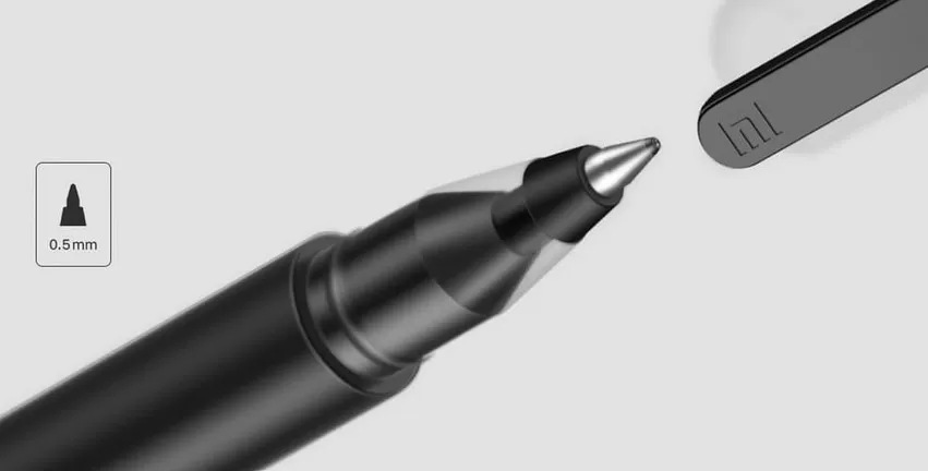 Ручка гелевая xiaomi mi jumbo gel ink pen black