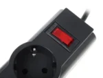 Сетевой фильтр defender dfs751, 1.8м, 5 розеток, 2usb, 2200Вт black