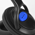 Наушники с микрофоном полноразмерные detech dt 760g black