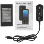 Мобильный телефон maxvi b35 blue