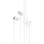 Наушники с микрофоном hoco m1 pro type c white