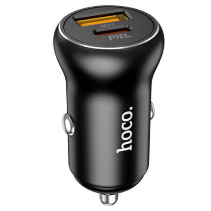 АЗУ hoco nz5 pd30w + 1usb qc3.0 adapter black