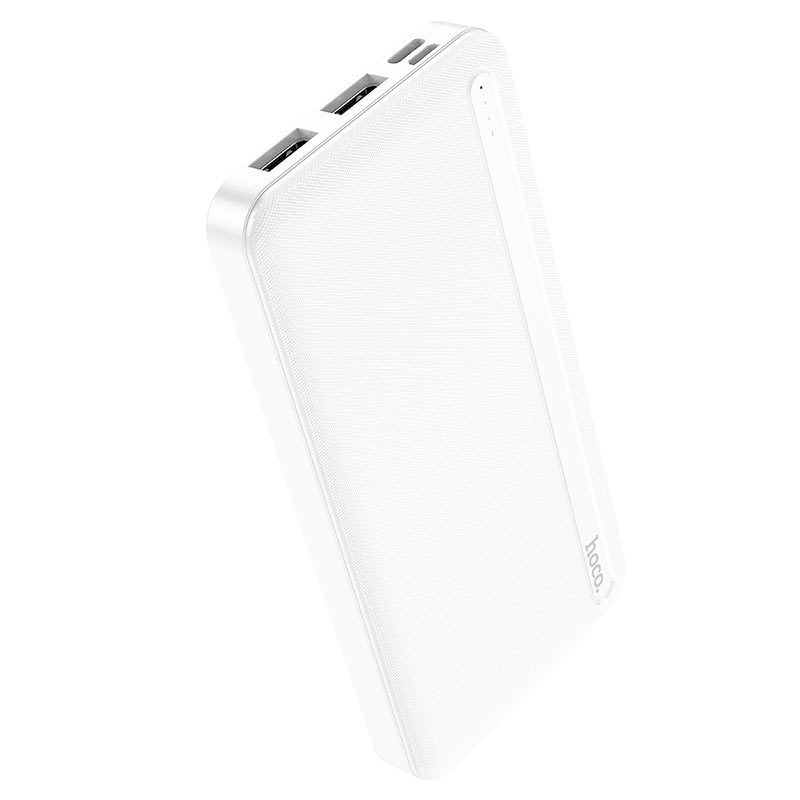 hoco-j91-power-bank-10000mah-white Портативное ЗУ Hoco J91 10000mAh белый — изображение 1