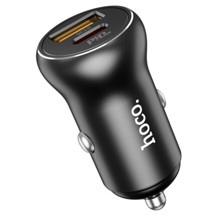 АЗУ hoco nz5 pd30w + 1usb qc3.0 adapter black