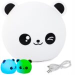 Ночник panda silicone lamp