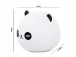 Ночник panda silicone lamp