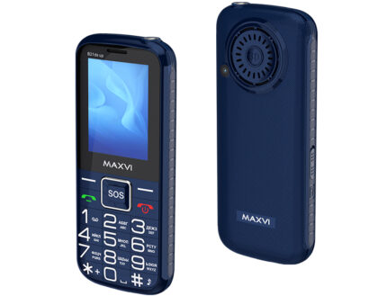 Мобильный телефон maxvi b21ds up blue