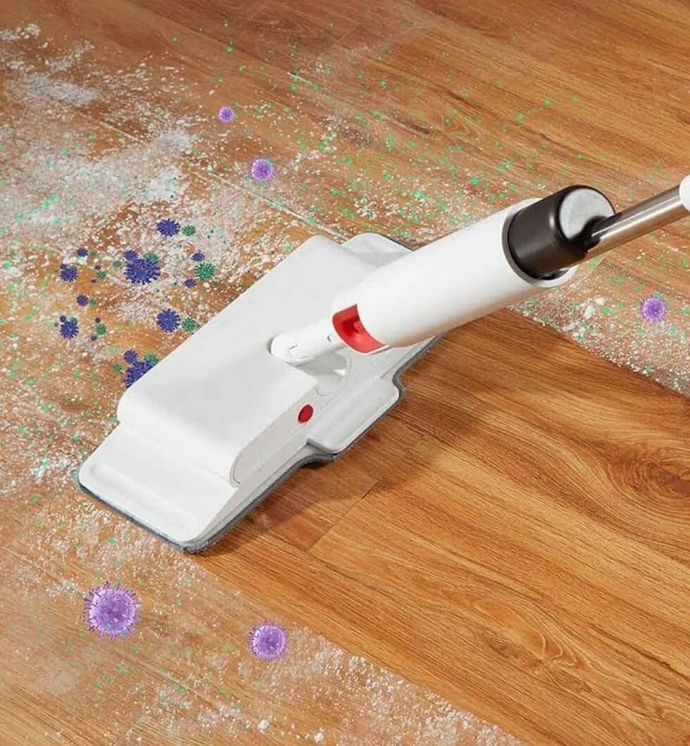 Швабра xiaomi deerma spray mop (tb900) с распылителем white
